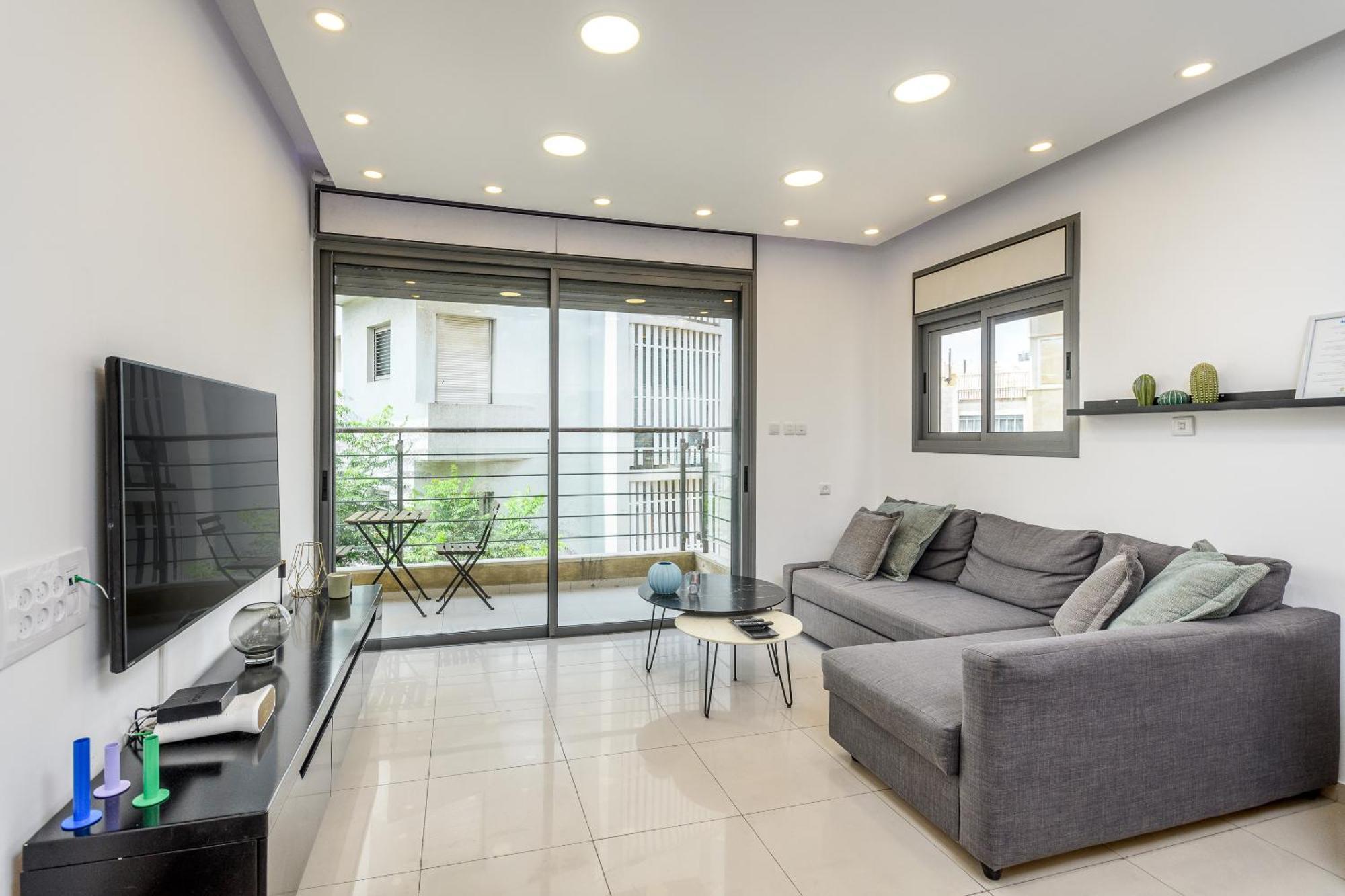 Very Nice 1 Bdr Apartment 2 Min From The Beach ! 特拉维夫 外观 照片